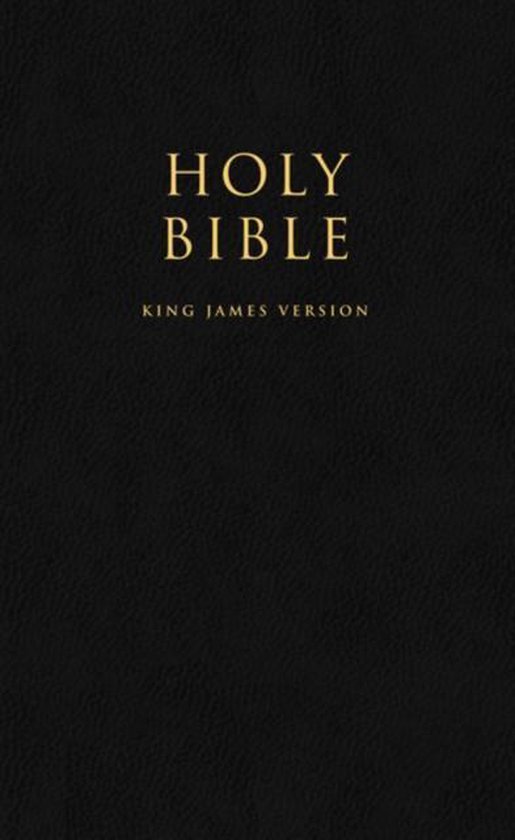 King James Version Popular Gift and Award Bible Black Leatherette