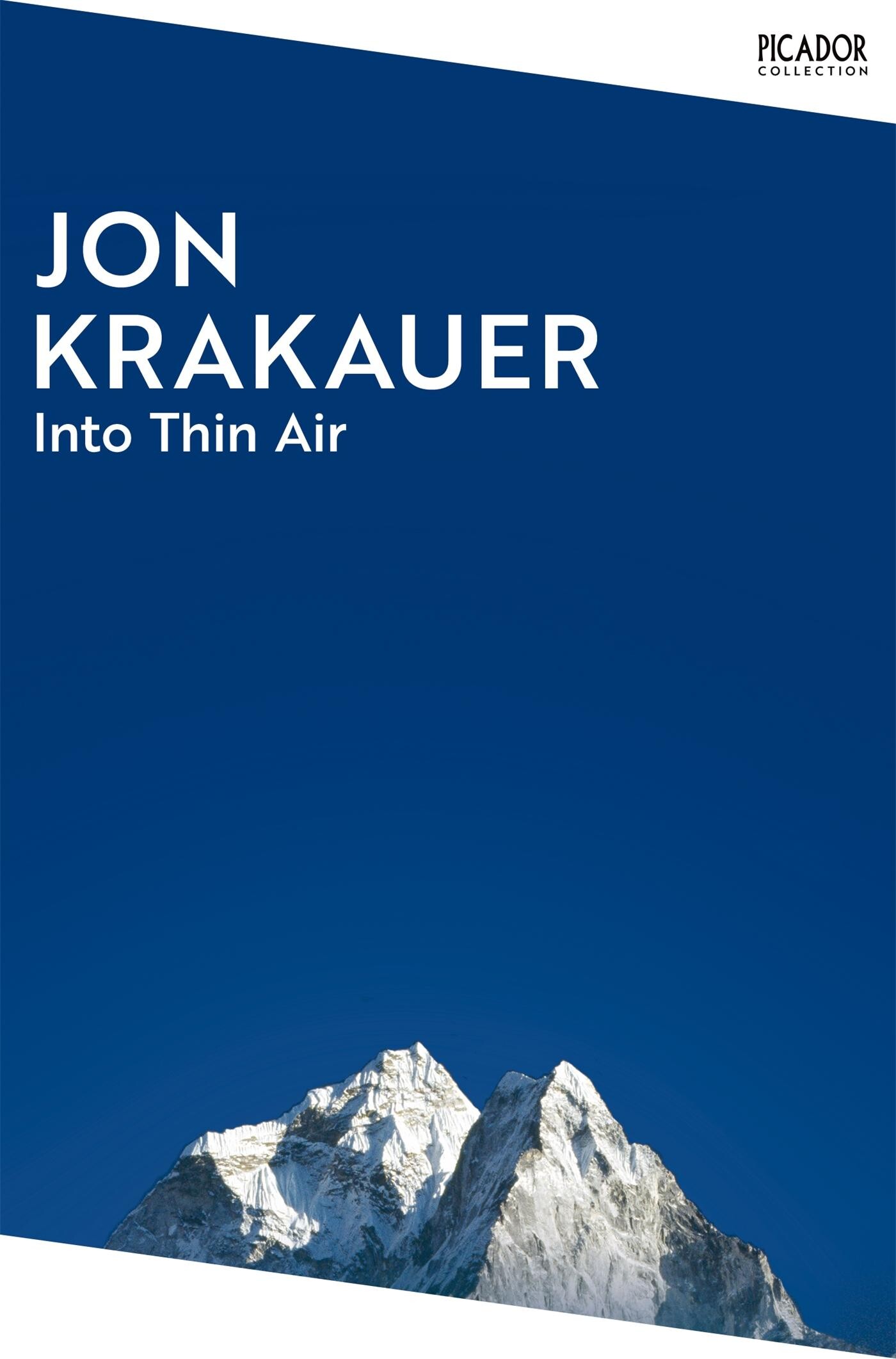 Into Thin Air Into Thin Air