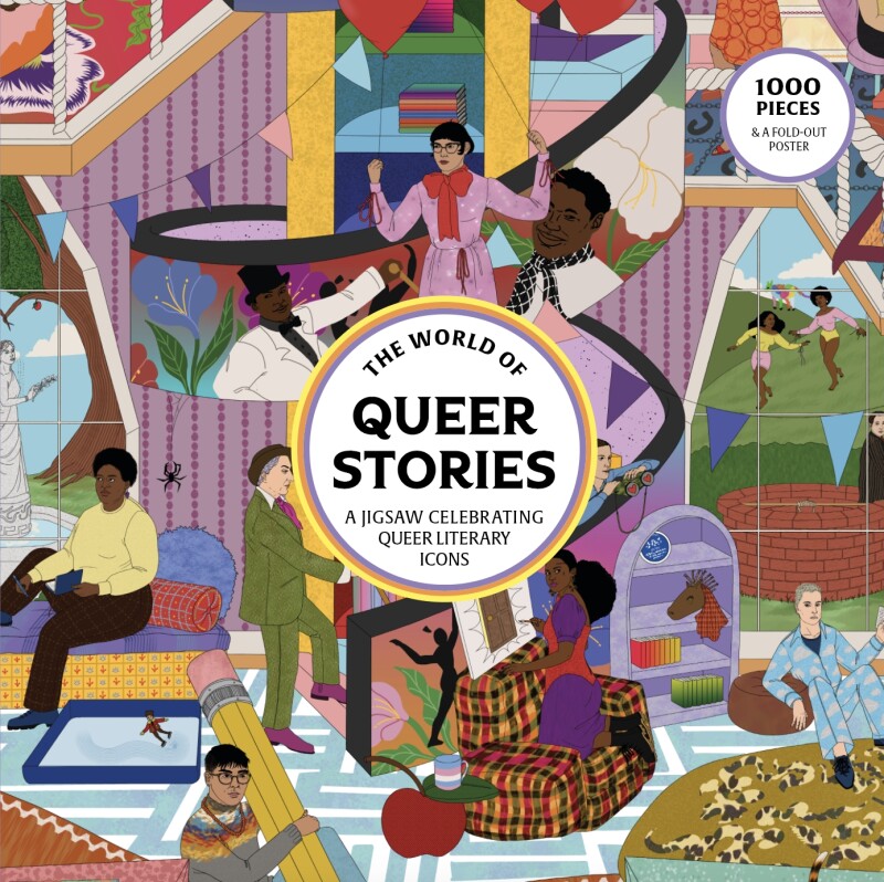 The World of Queer Stories 1000 Piece Puzzle: Celebrating LGBTQ+ Literary Icons The World of Queer Stories 1000 Piece Puzzle: Celebrating LGBTQ+ Literary Icons