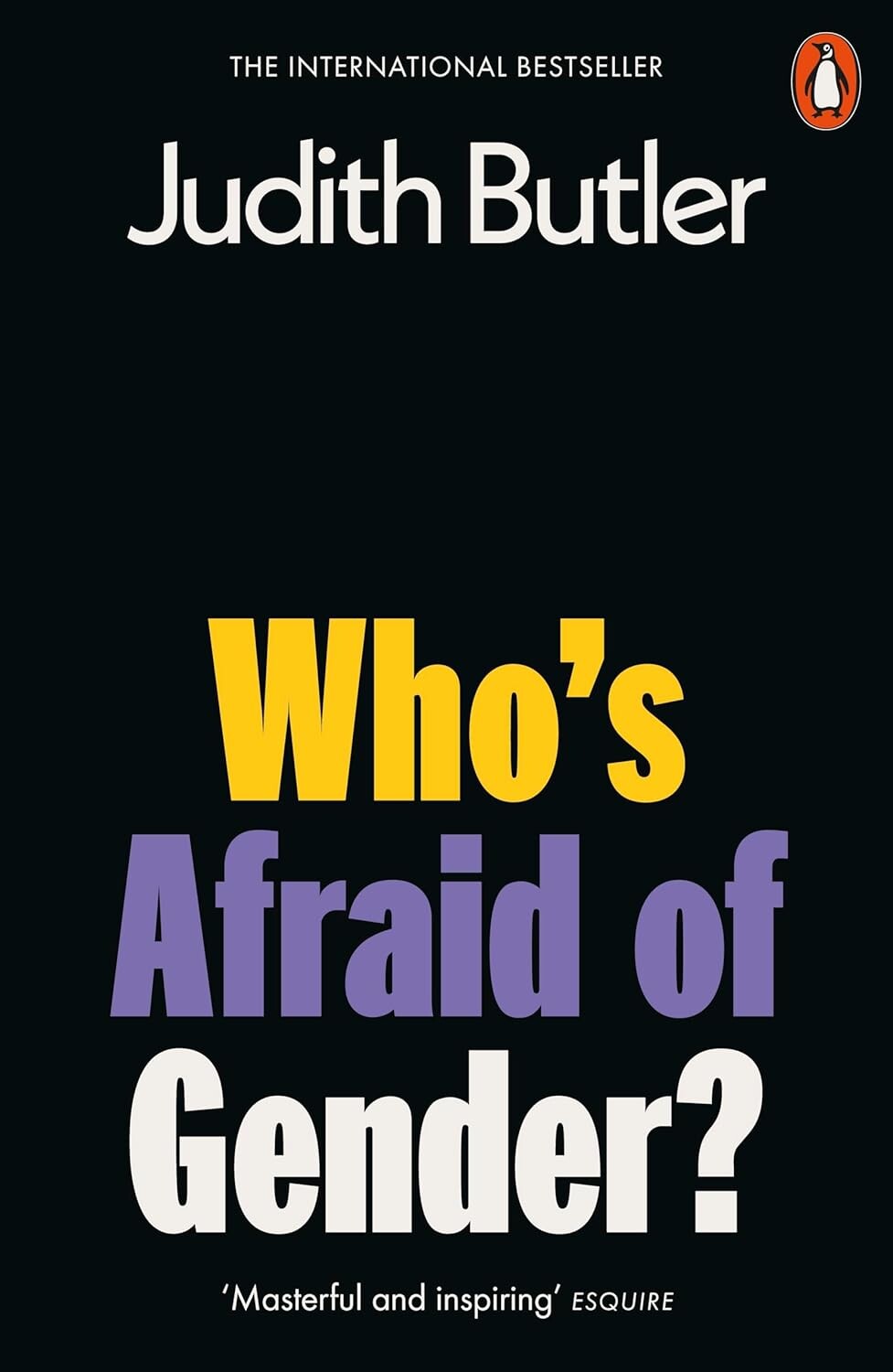 Who's afraid of gender?