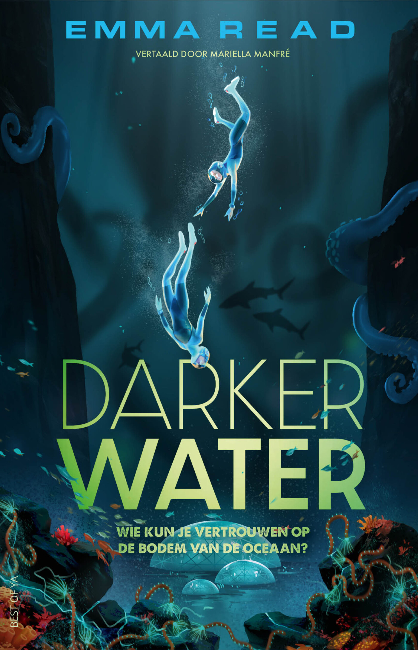 Darker water