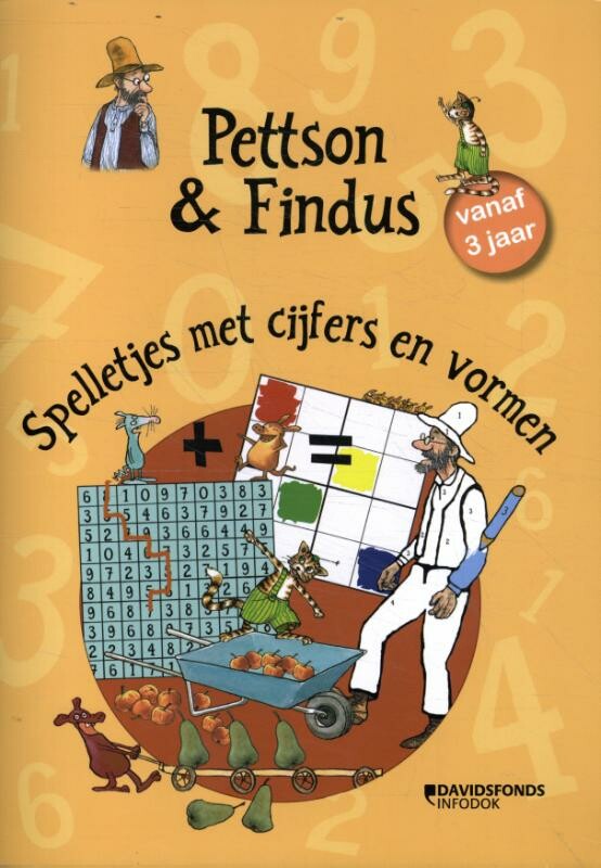 Pettson en Findus: cijfers en vormen