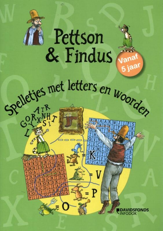 Pettson en Findus: letters en woorden