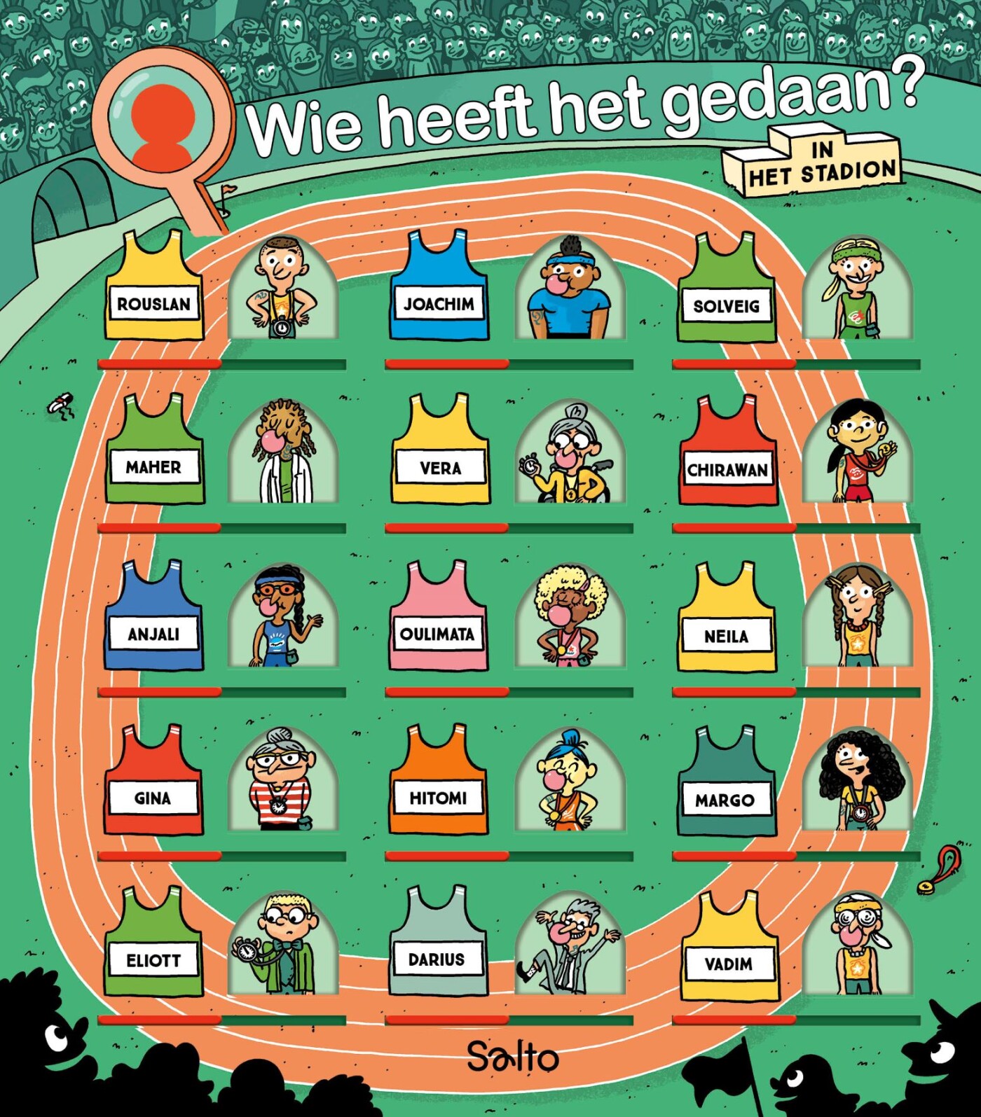 Wie heeft het gedaan? In het stadion Wie heeft het gedaan? In het stadion