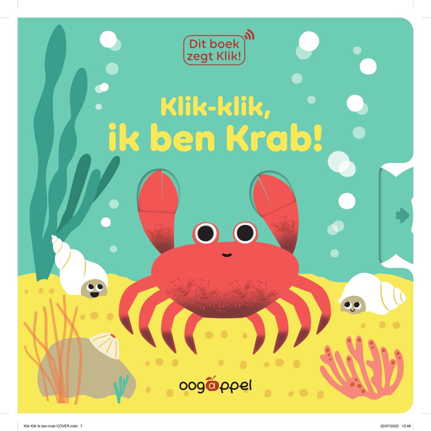 Klik-klik, ik ben een krab! Klik-klik, ik ben een krab!