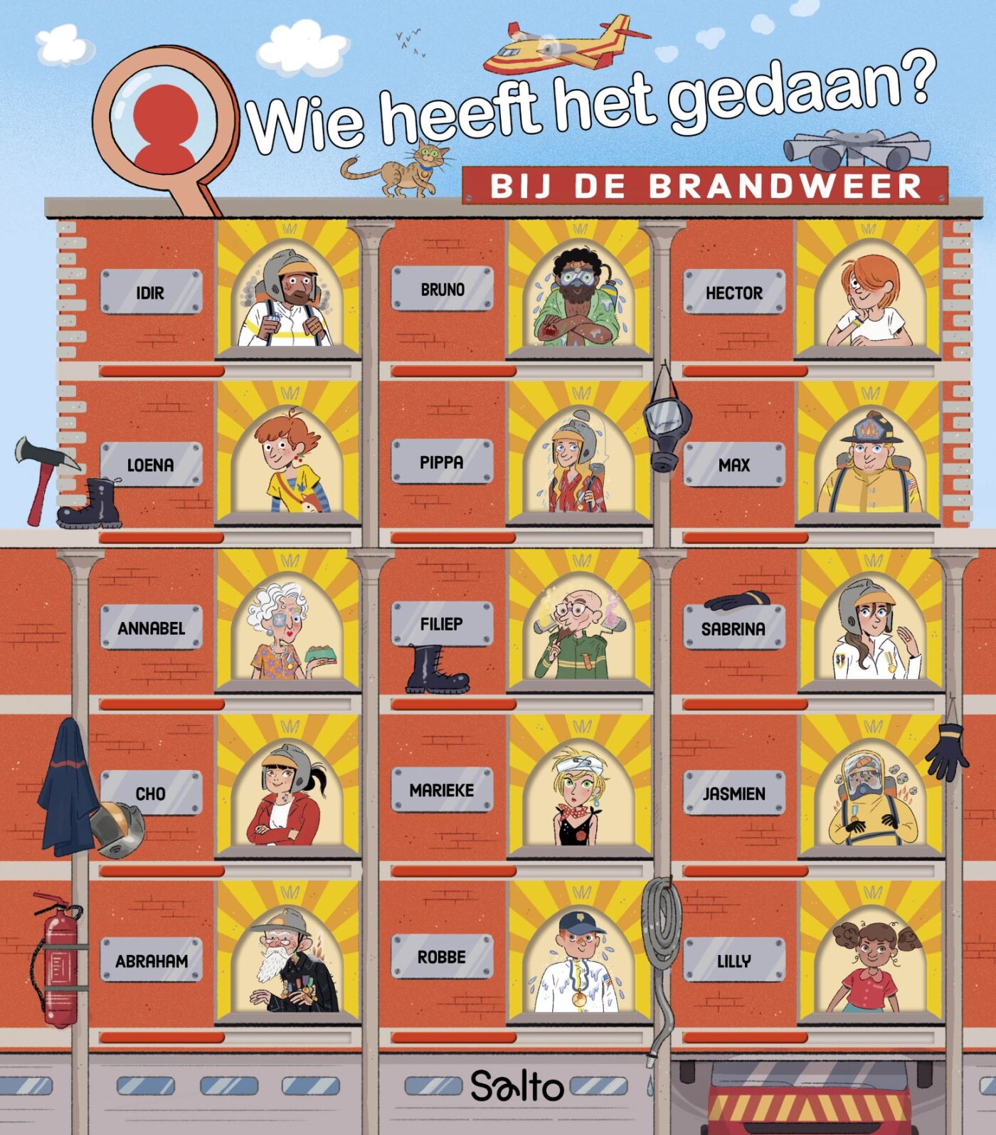 Bij de brandweer Bij de brandweer