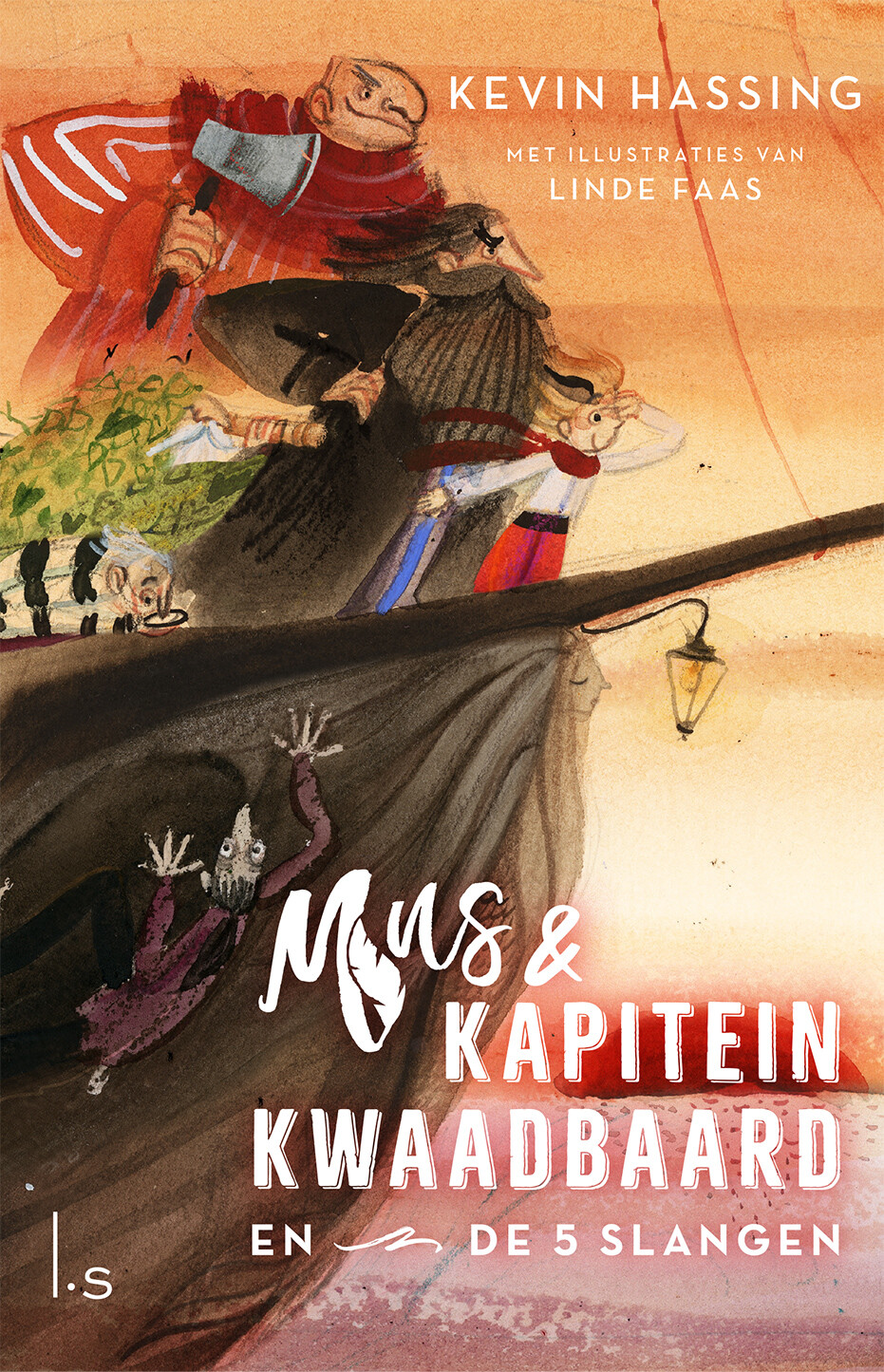 Mus en kapitein Kwaadbaard en de 5 slangen
