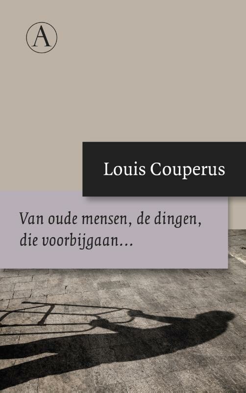 Van oude mensen, de dingen die voorbijgaan... Van oude mensen, de dingen die voorbijgaan...