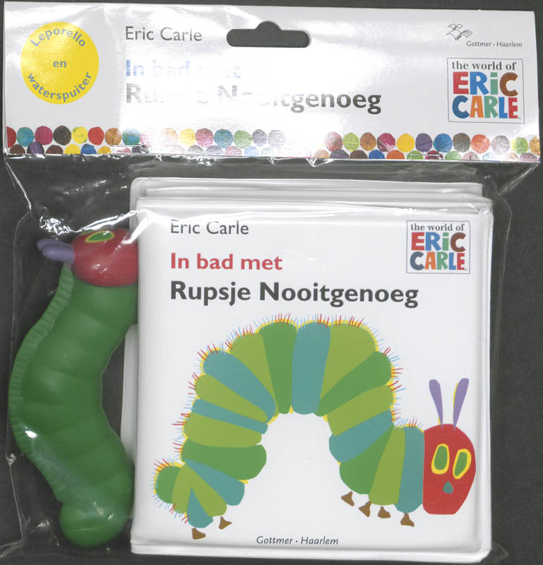 In bad met rupsje nooitgenoeg