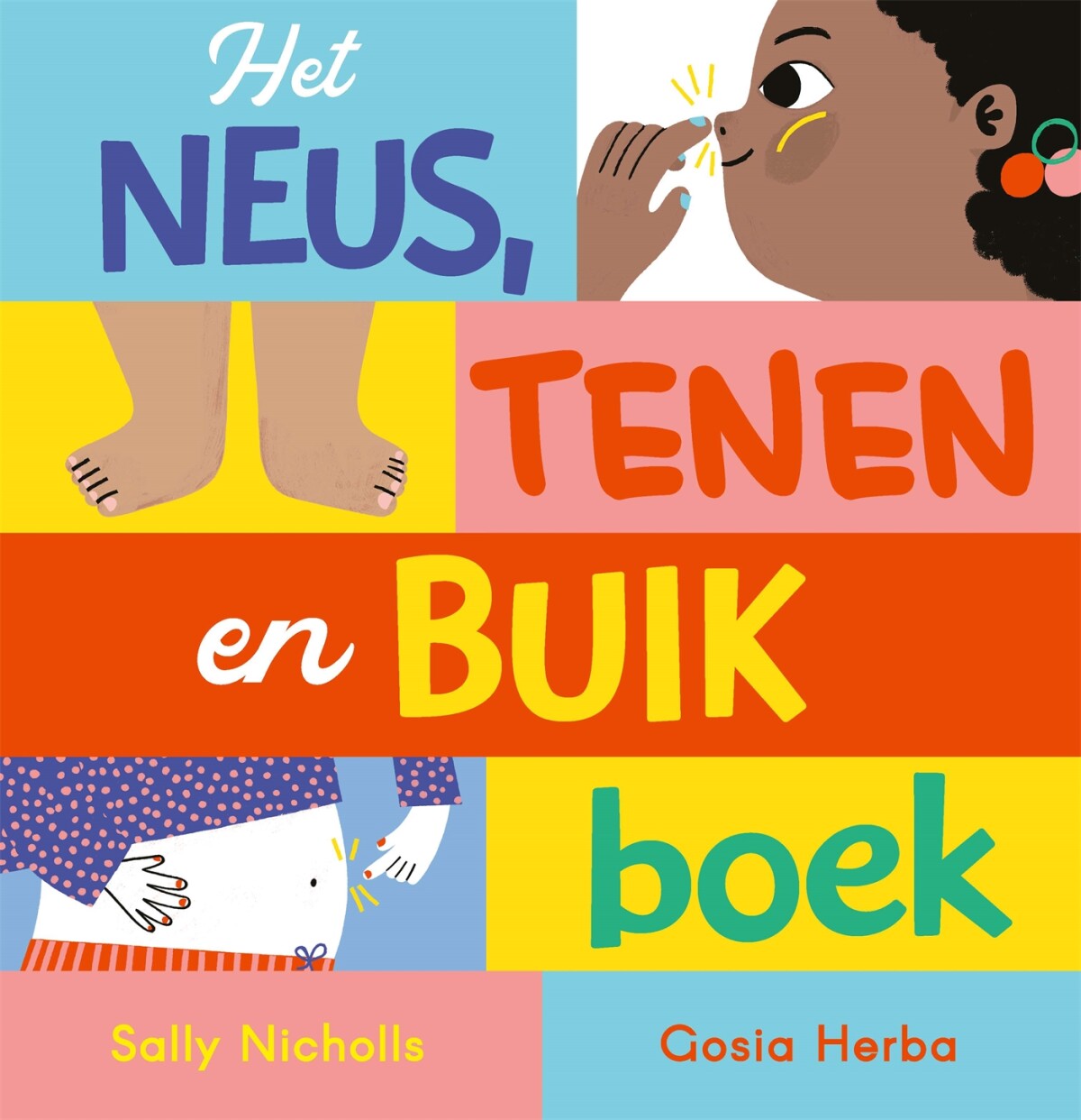 Het neus, tenen en buikboek