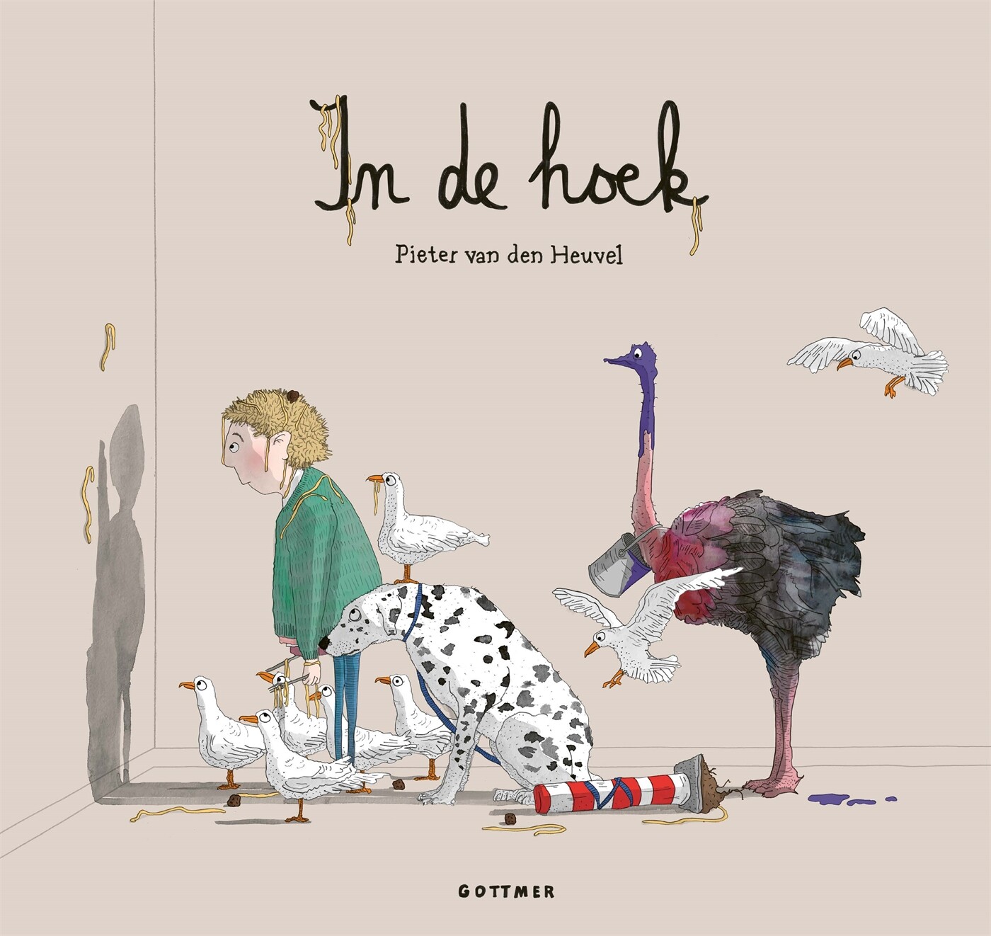 In de hoek