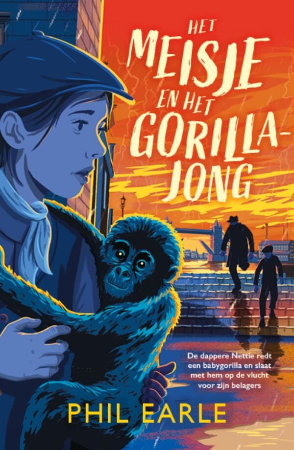 Het meisje en het gorillajong Het meisje en het gorillajong