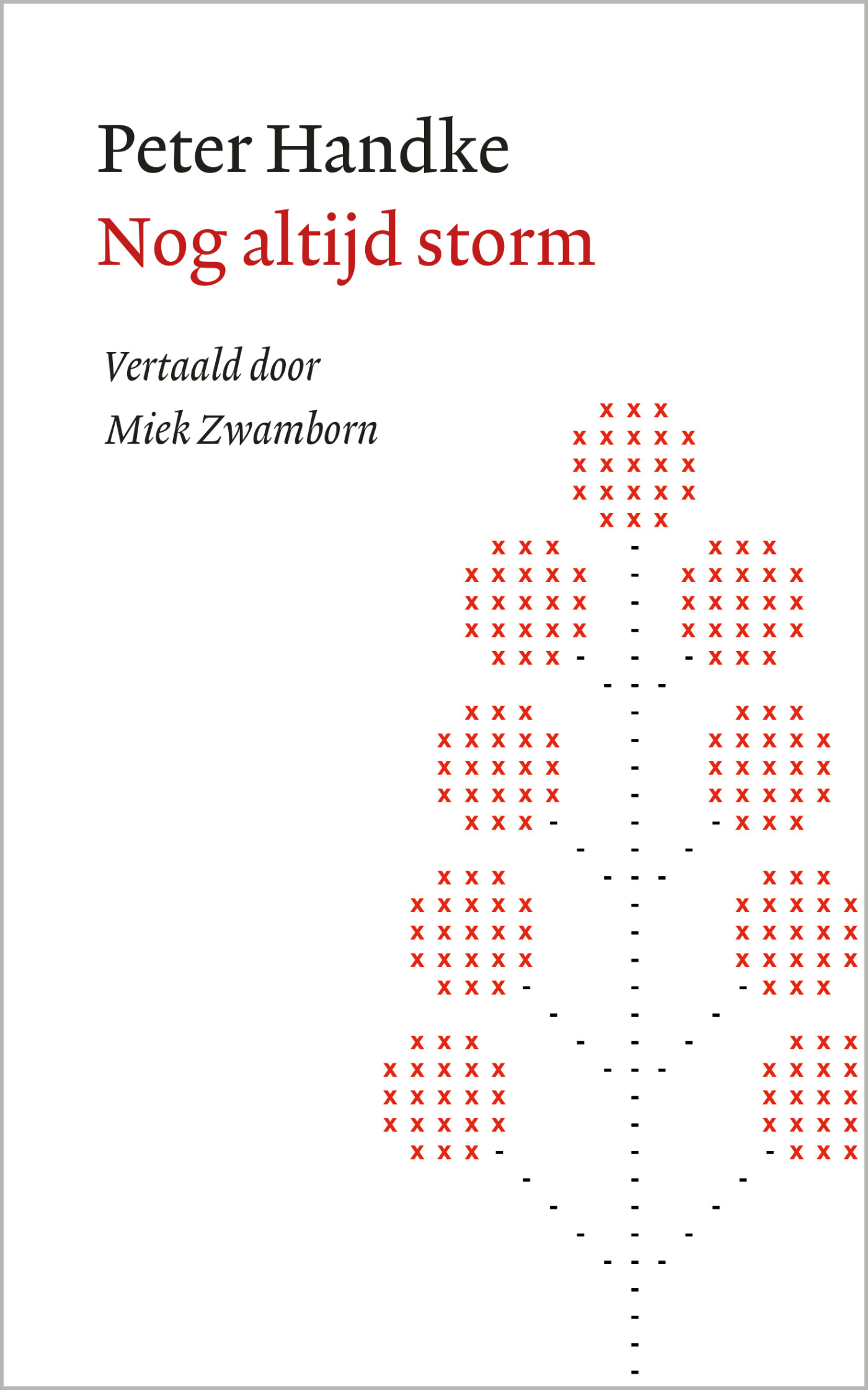 Nog altijd storm