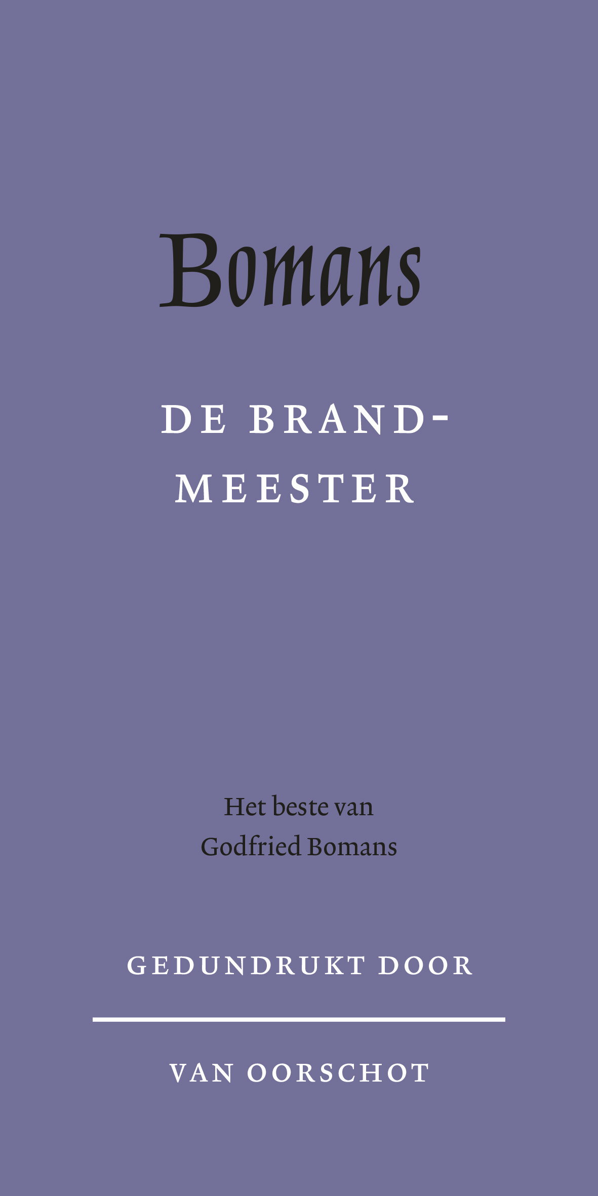 De brandmeester De brandmeester