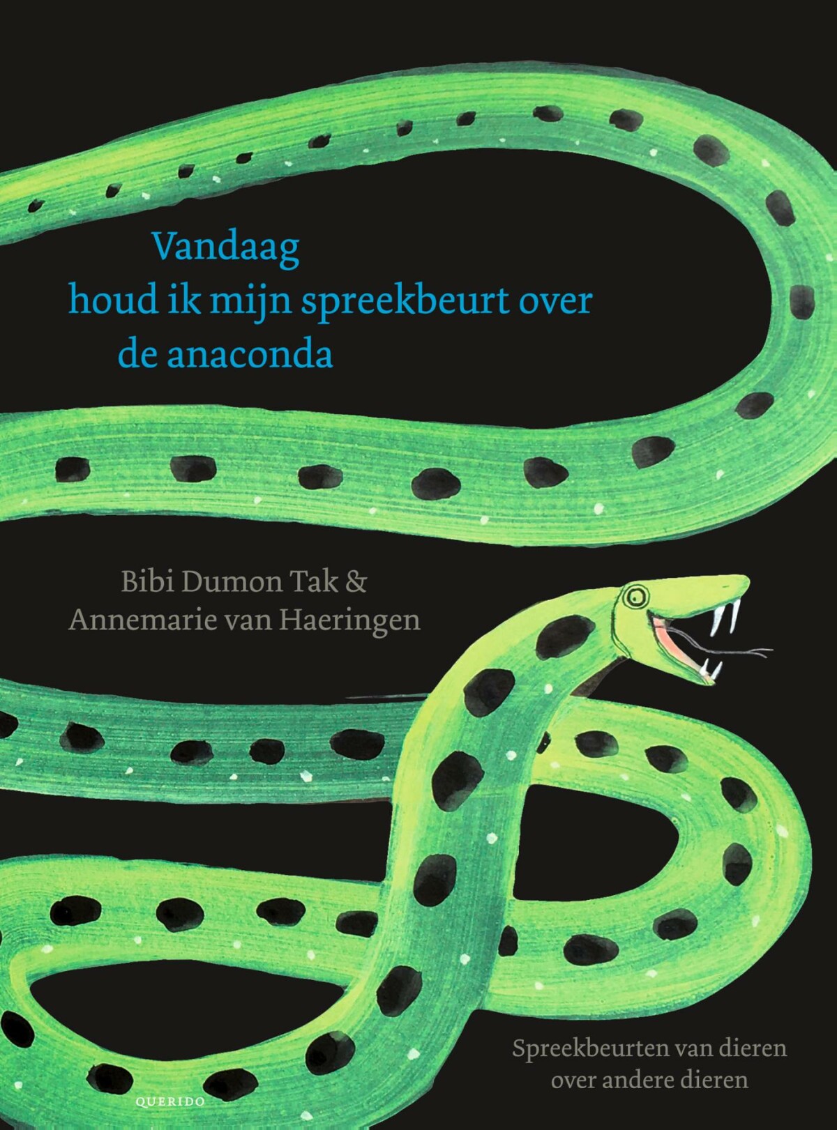 Vandaag houd ik mijn spreekbeurt over de anaconda