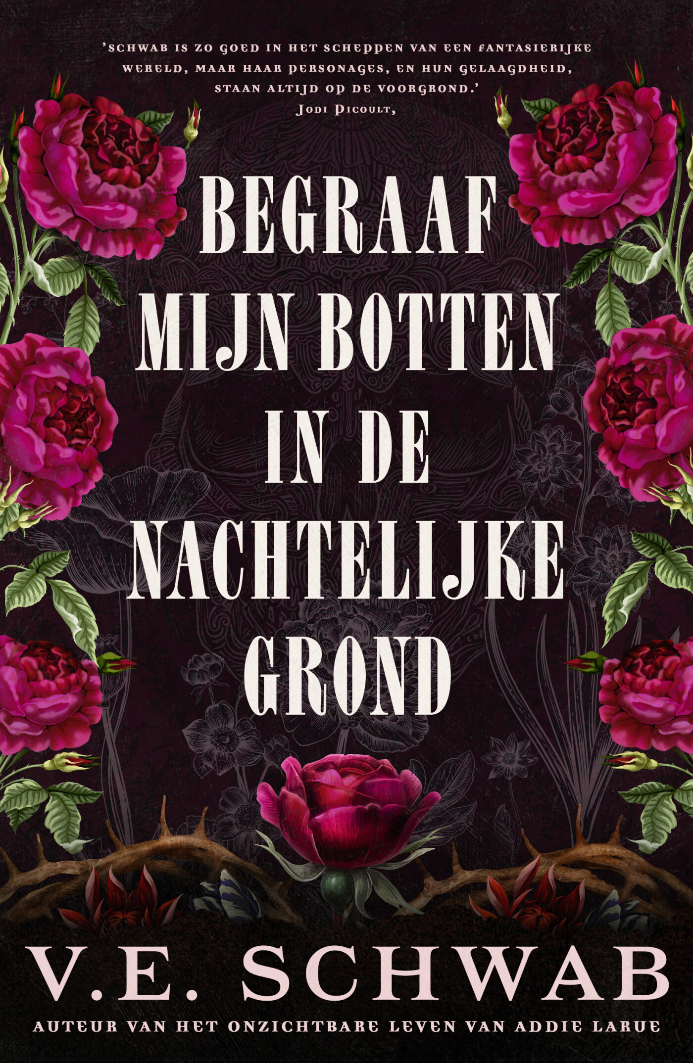 Begraaf mijn botten in de nachtelijke grond