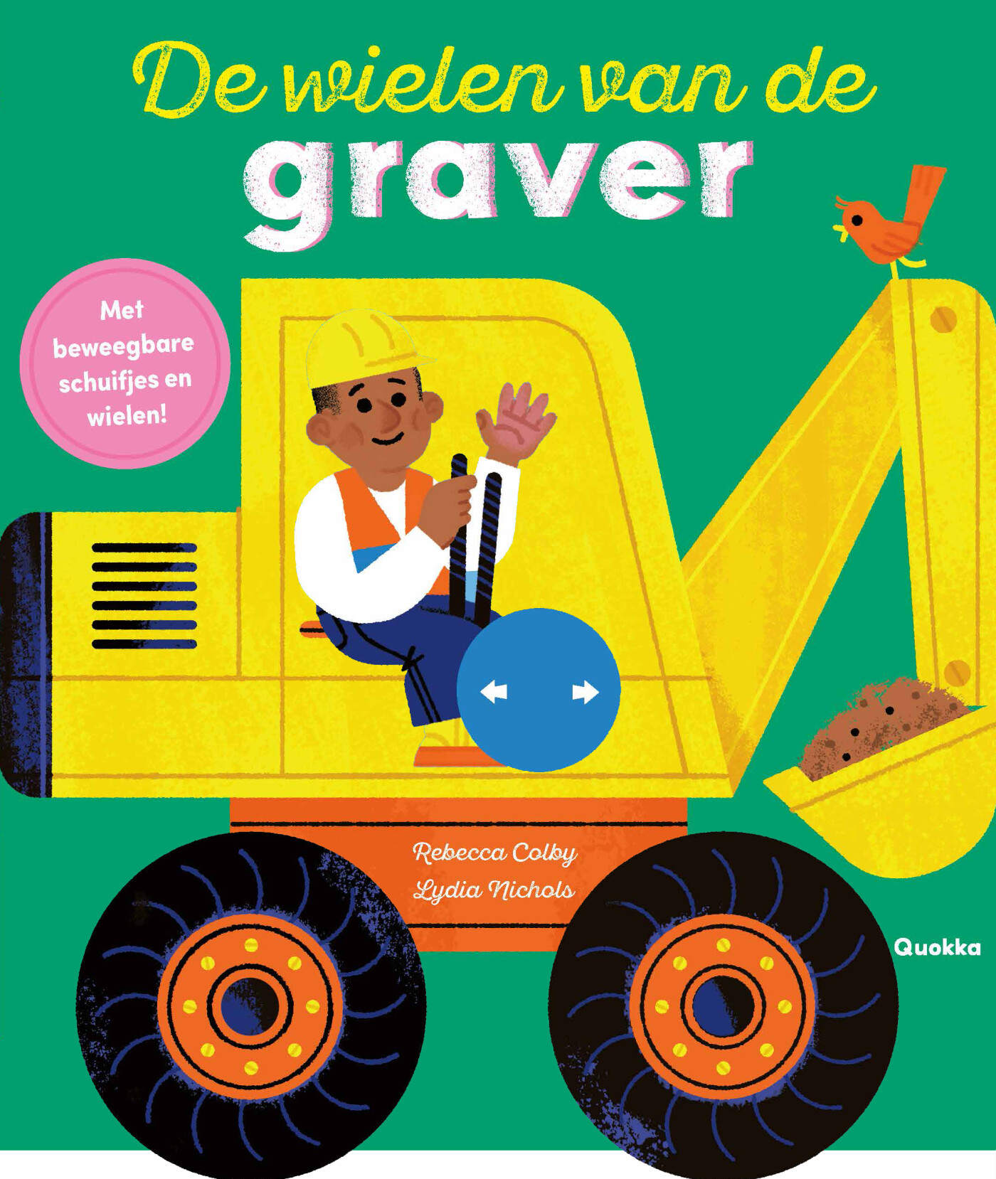 De wielen van de graver