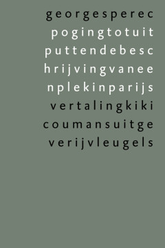 Poging tot uitputtende beschrijving van een plek in Parijs