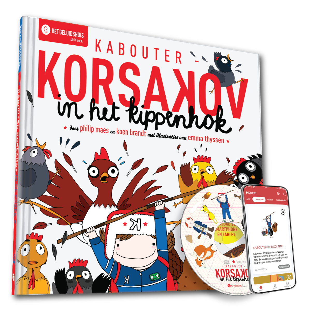Kabouter Korsakov in het kippenhok