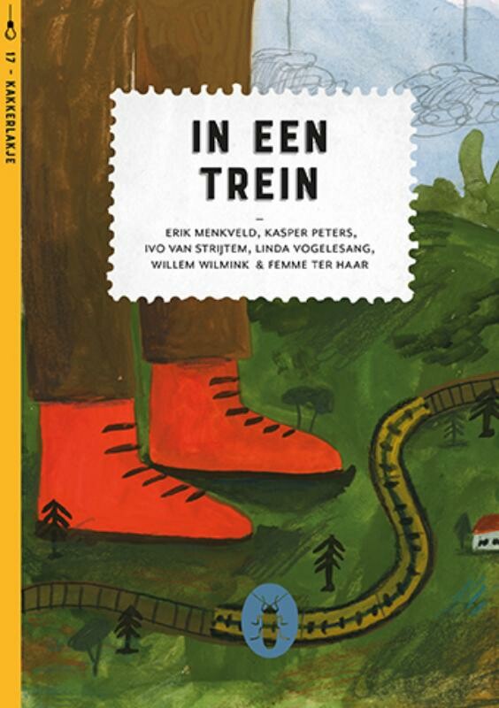 In een trein (set van 6)