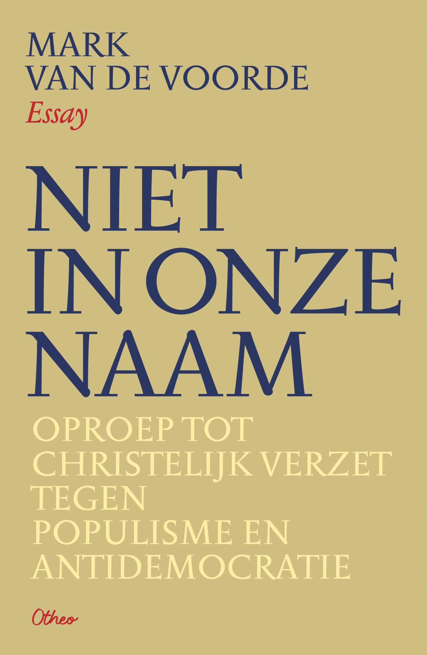 Niet in onze naam Niet in onze naam