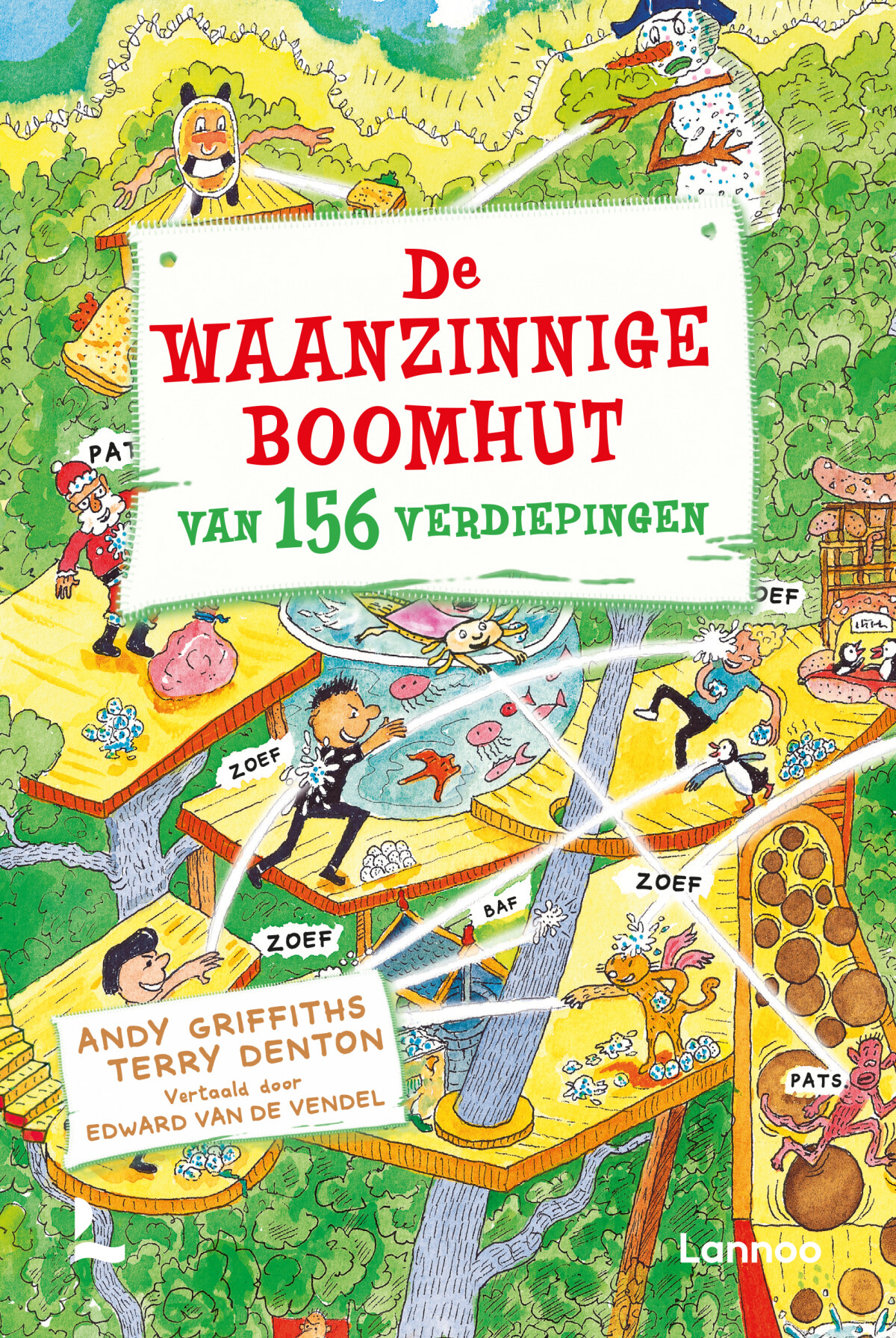 De waanzinnige boomhut van 156 verdiepingen