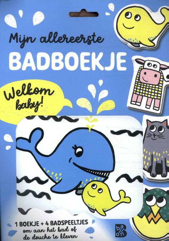 Mijn allereerste badboekje - Welkom baby!