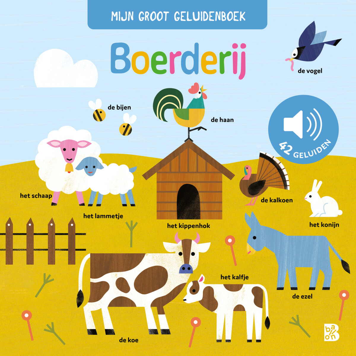 Mijn groot geluidenboek: Boerderij