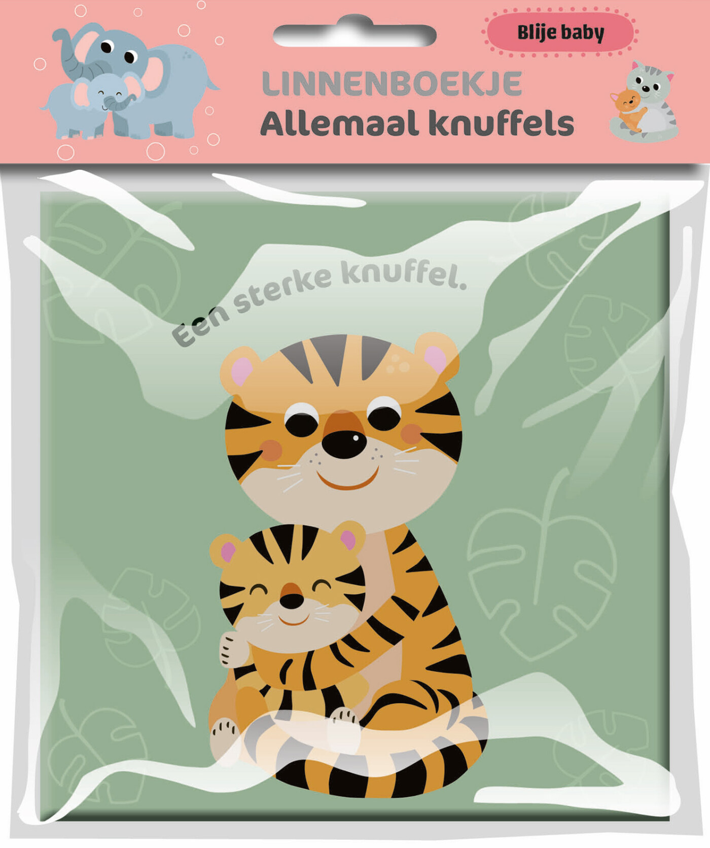 Blije baby: Allemaal knuffels (linnenboekje)