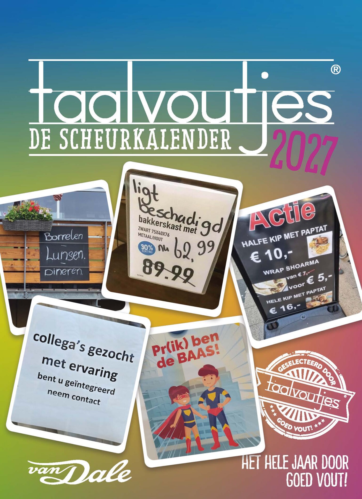 Taalvoutjes - de scheurkalender 2027 Taalvoutjes - de scheurkalender 2027
