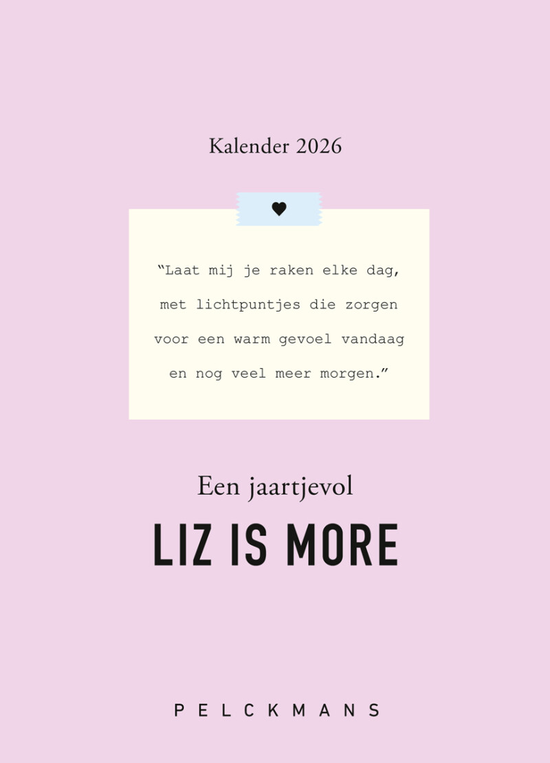 Een jaartjevol LIZ IS MORE 2026