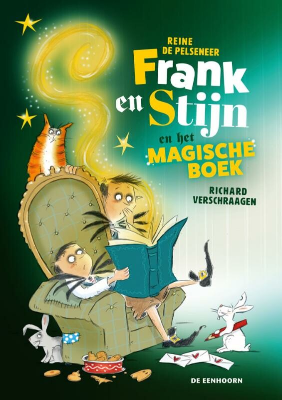 Frank en Stijn en het magische boek