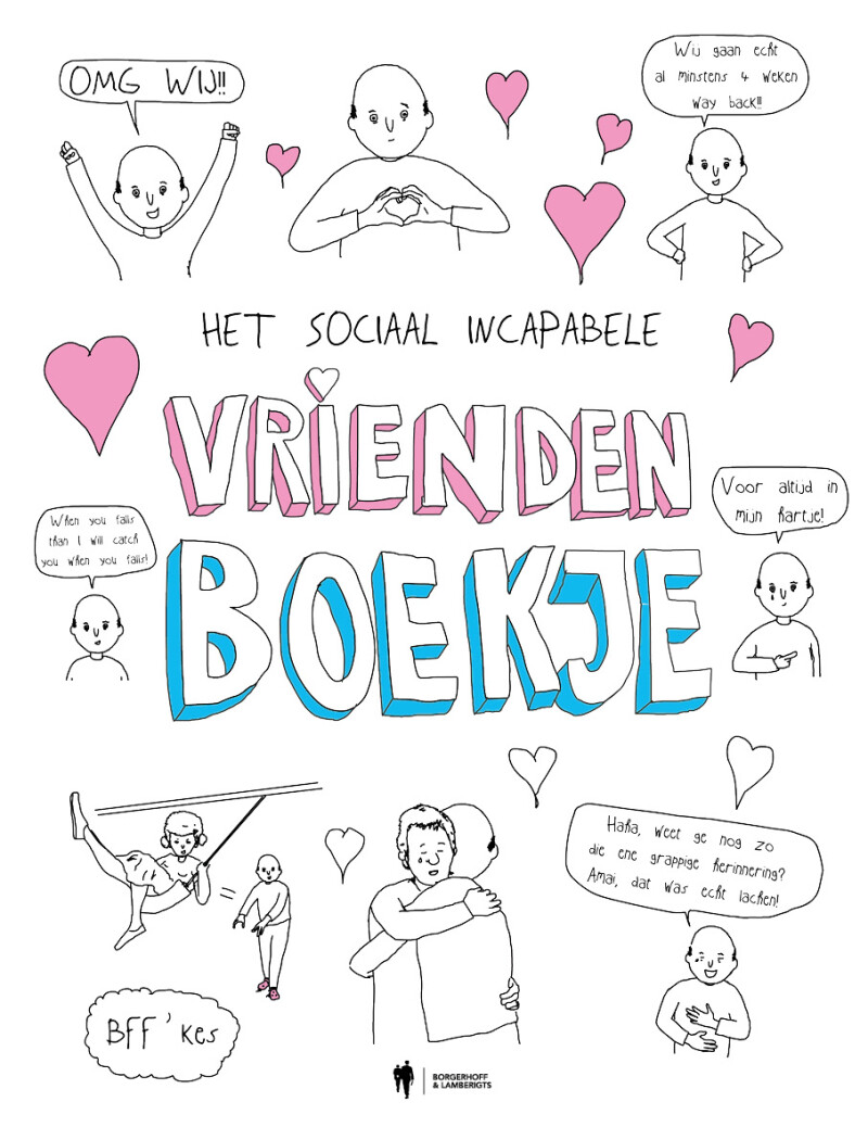 Het sociaal incapabele vriendenboekje