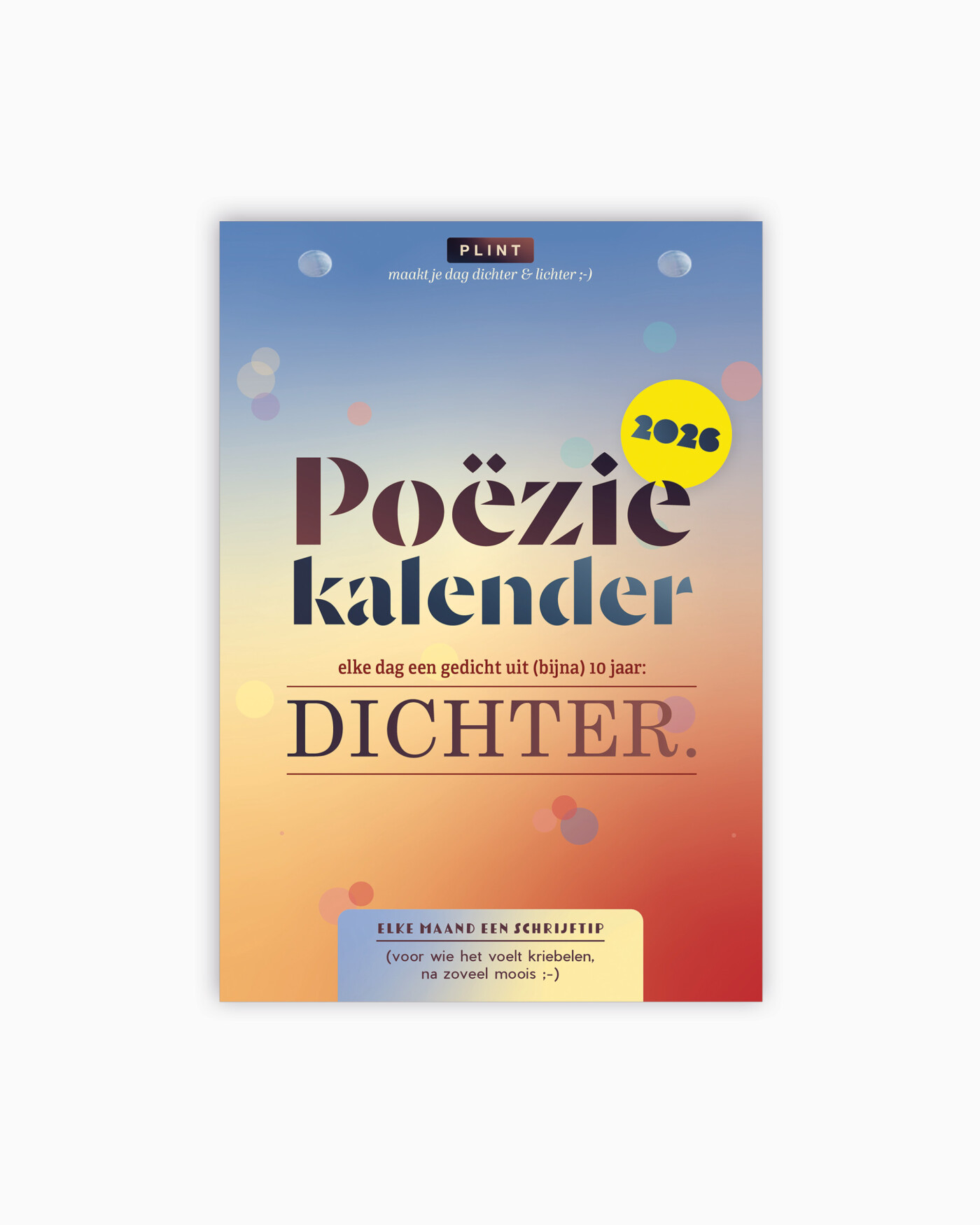 DICHTER. poëziekalender 2026