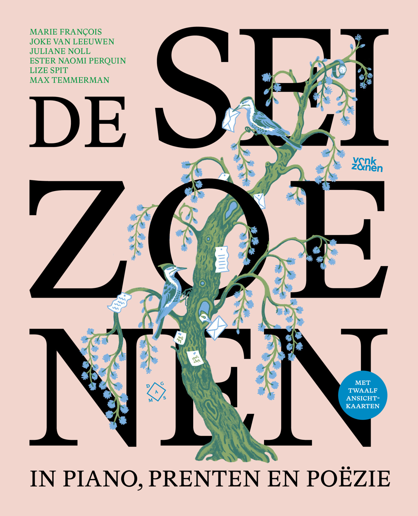 De seizoenen - in piano prenten en poëzie